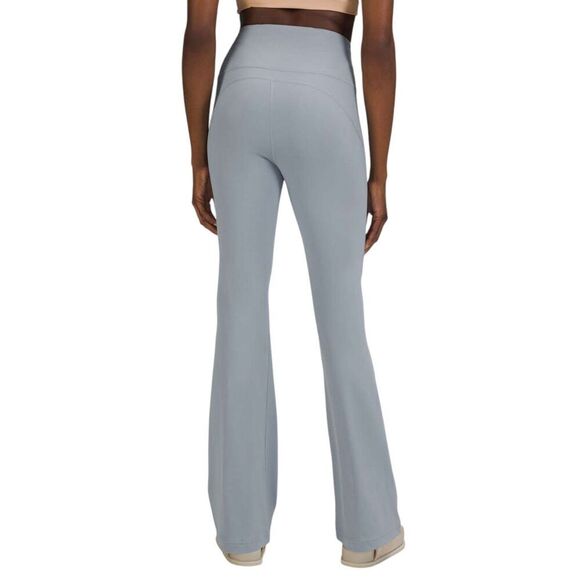 Lululemon Groove Super-High-Rise Flared Pant Nulu *Chambray - Picture 3 of 11